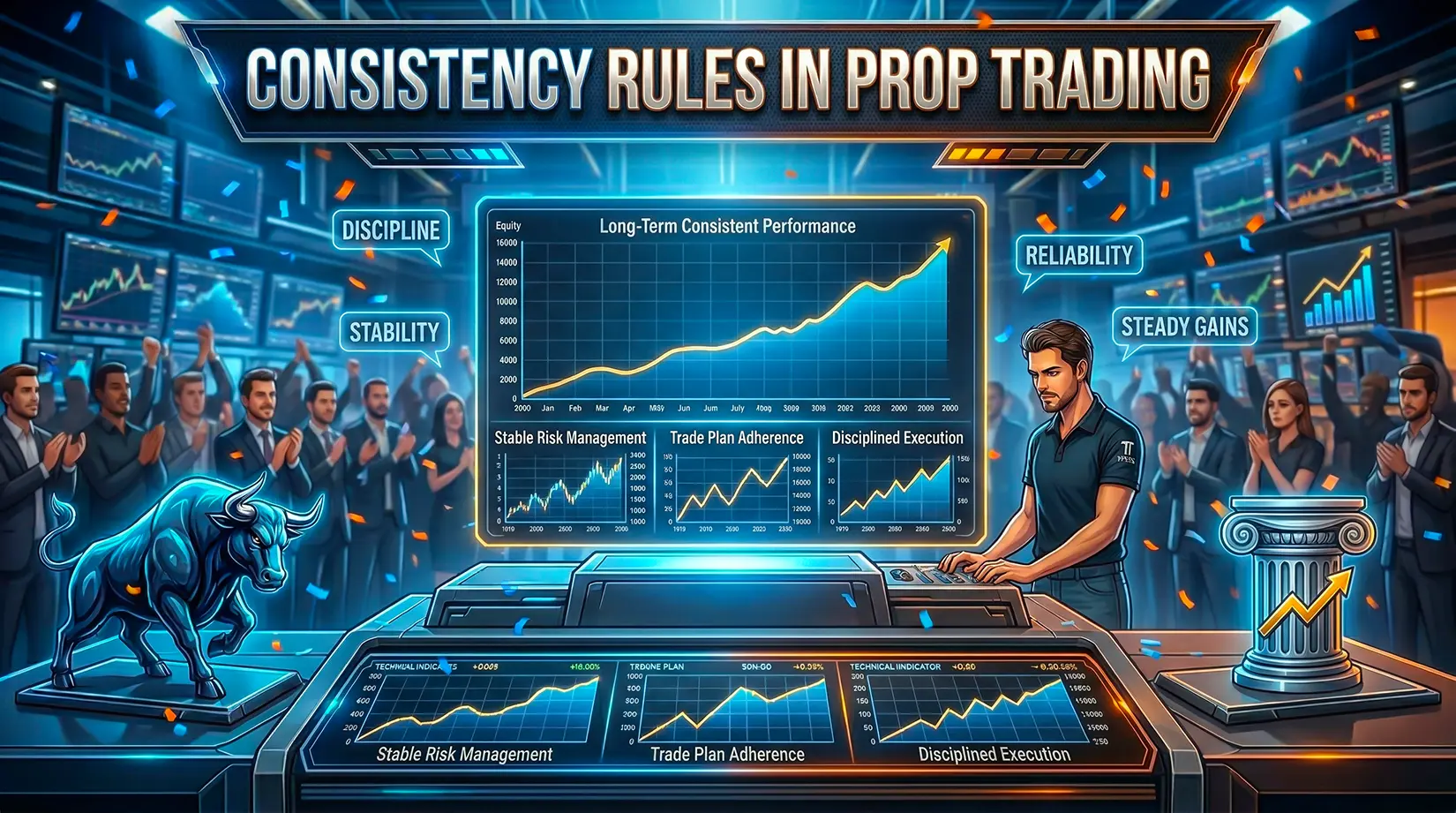 Consistency in Prop Trading Explained (2026 Guide)