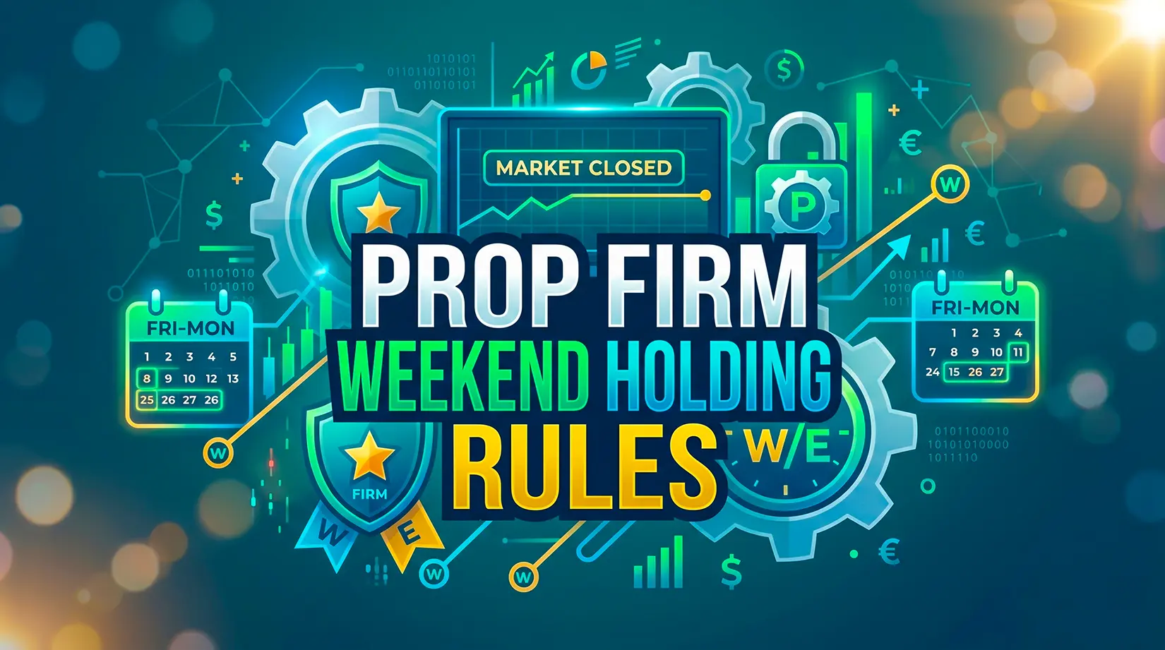 Prop Firm Weekend Holding Rules: What's Allowed, What's Banned, and How to Find the Right Firm for Swing Trading