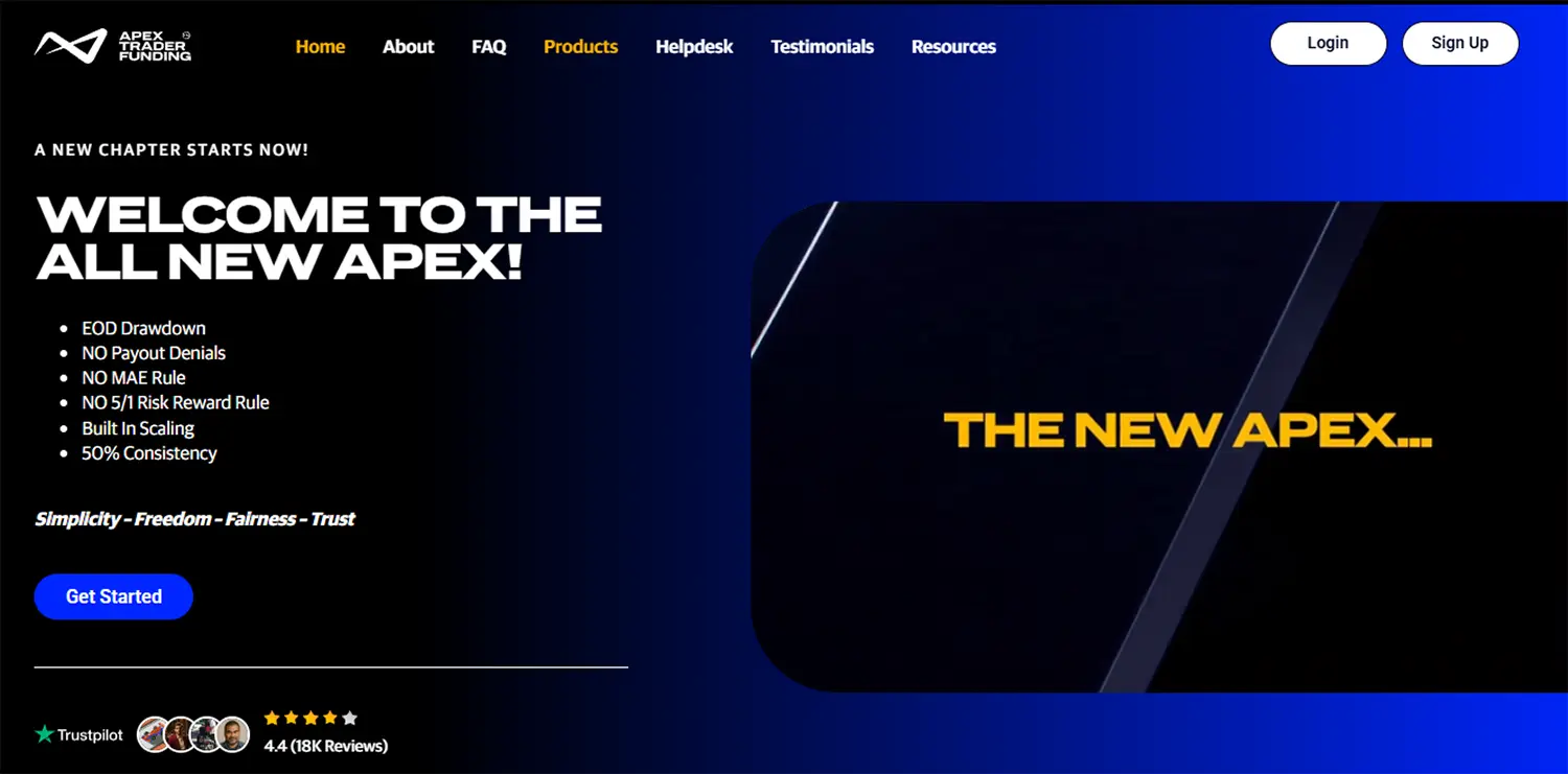 apex trader funding prop firm comparison to topstep