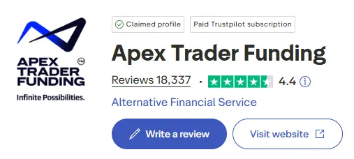 apex trader funding trustpilot reviews