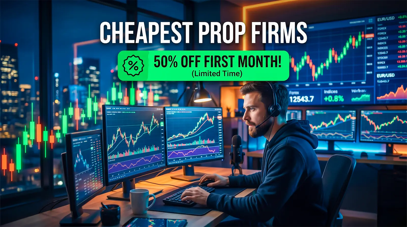 cheapest prop firms listings