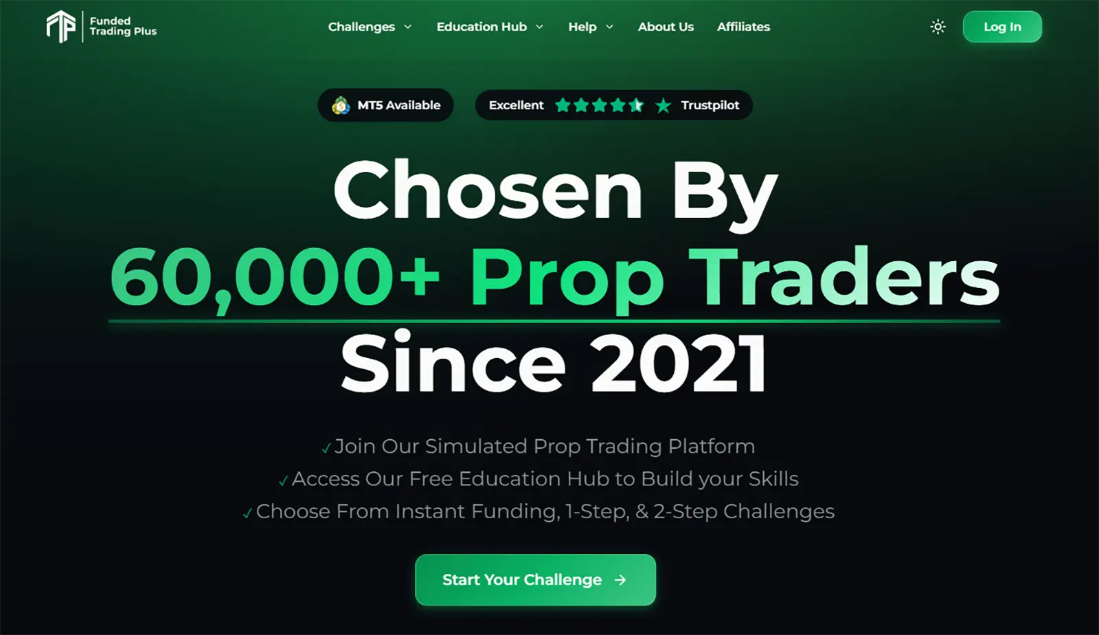 funded trading plus prop firm review