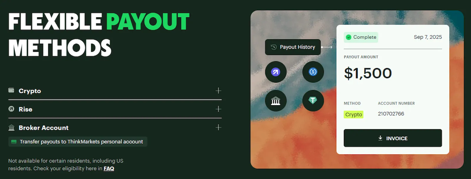 thinkcapital-payout-methods-propfirmsfinder