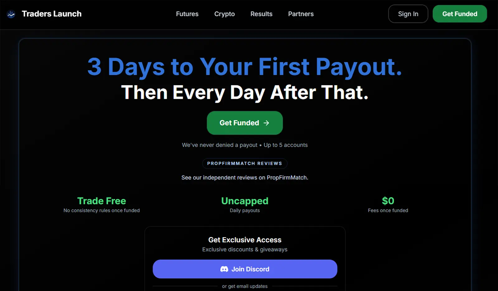 traders launch review